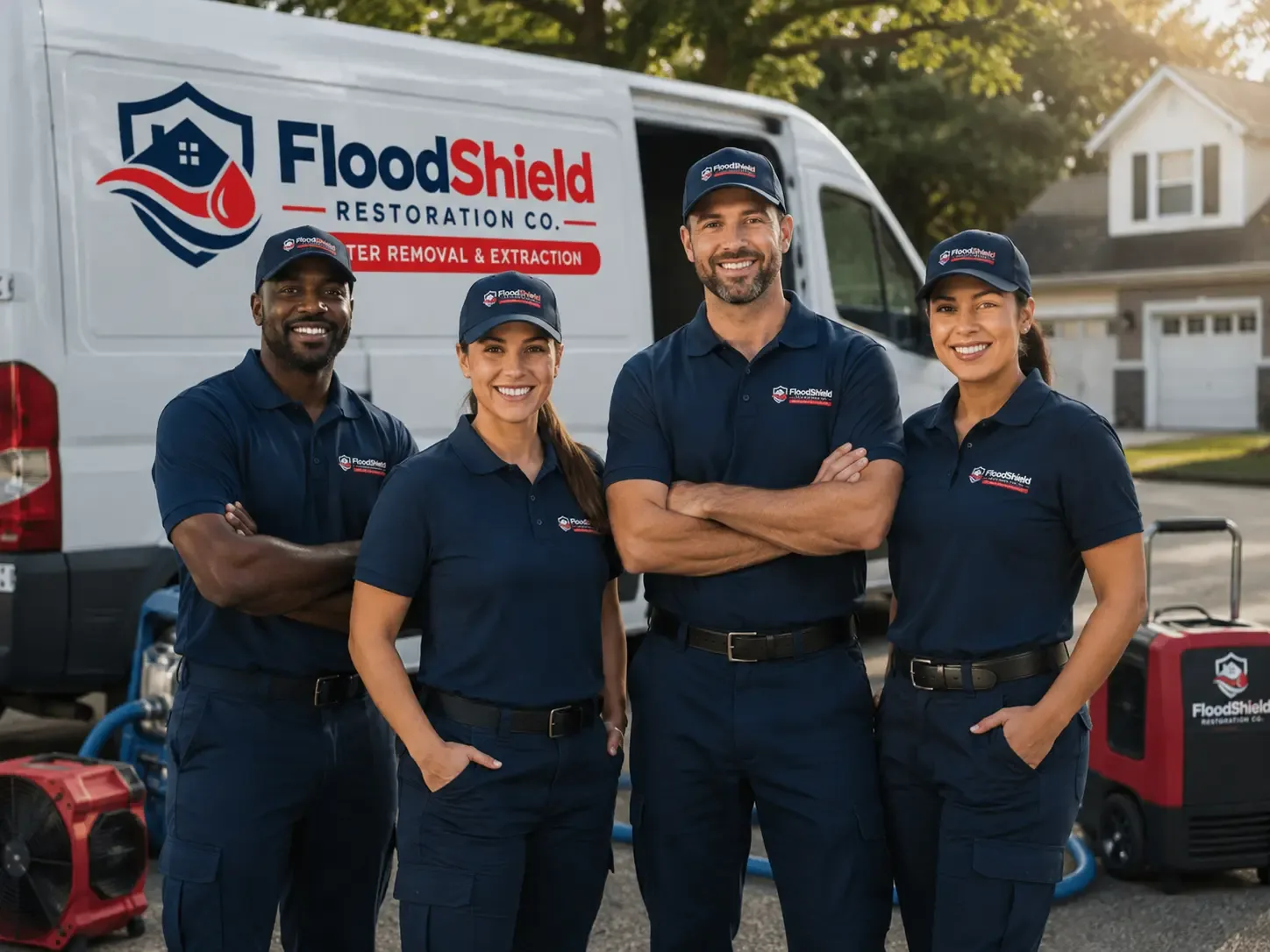 Flood Damage Restoration company in Van Wert, IA